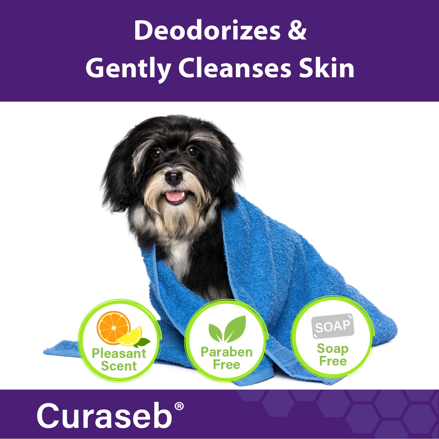 Curaseb Benzoyl Peroxide Shampoo 12oz