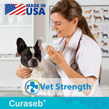 Curaseb Ear Infection Wipes for Dogs & Cats