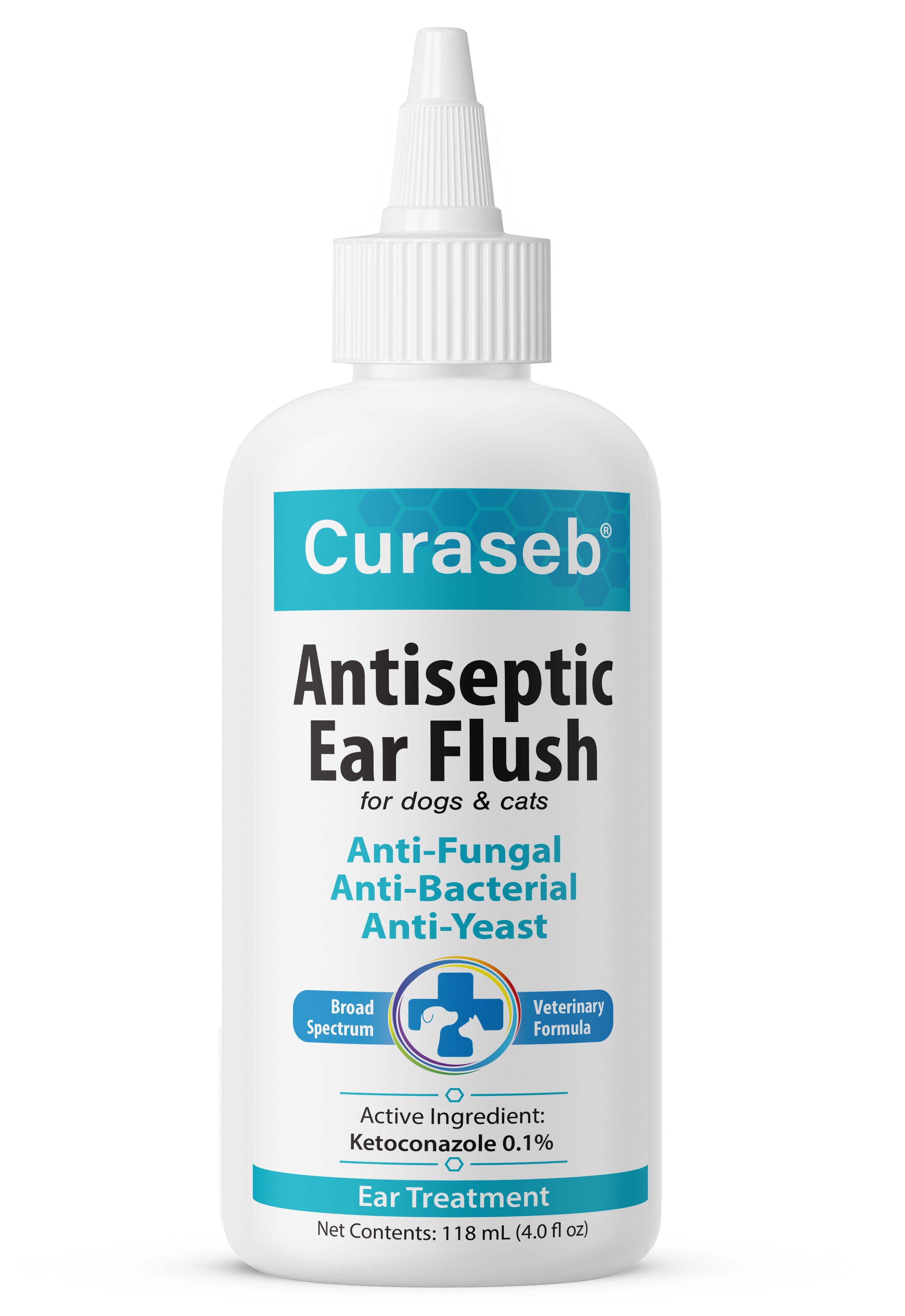 Antiseptic ear shop wash for dogs